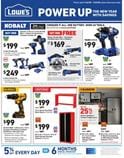Lowe's Weekly Ad Deals Jan 16 - 22, 2020