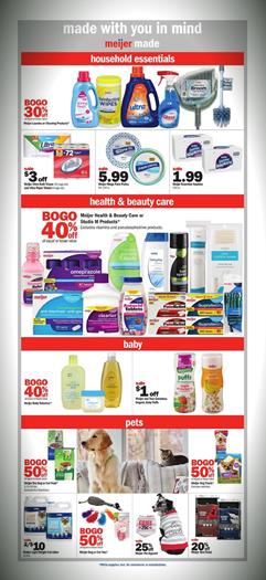 Meijer Weekly Ad Household Jan 26 - Feb 1, 2020