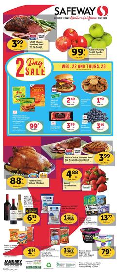 Safeway Weekly Ad BOGO Deals Jan 22 - 28, 2020