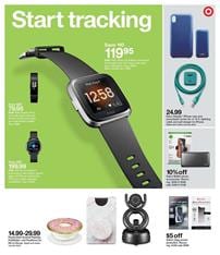 Target FitbitVersa Deal Jan 5 - 11, 2020
