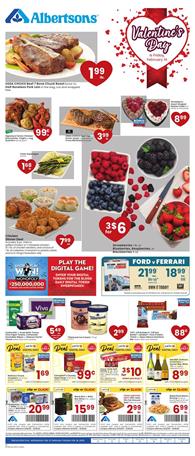 Albertsons Valentine's Day Sale Feb 12 - 18, 2020