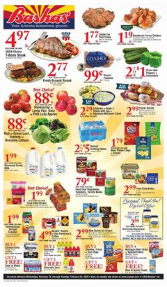 Bashas Weekly Ad T Bone Steak