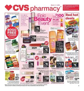 CVS Epic Beauty Event Mar 1 - 7, 2020