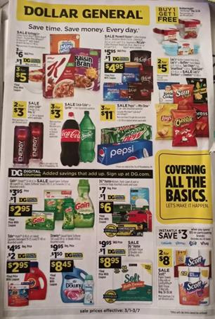 Weekly Ad Previews Mar 4 - 10, 2020 4 Dollar General Ad Mar 4 10 2020