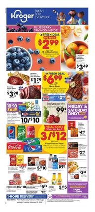 Kroger Buy 5 Save 5 Sale Feb 19 - 25, 2020