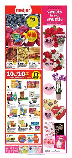 Meijer Ad Household Deal Feb 9 - 15, 2020