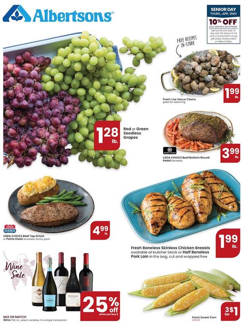 Weekly Ad Previews Apr 1 - 7 and Apr 5 - 11 2 Albertsons Weekly Ad Preview Apr 1 7 2020