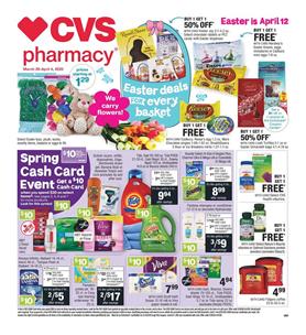 CVS Easter Sale Mar 29 - Apr 4, 2020