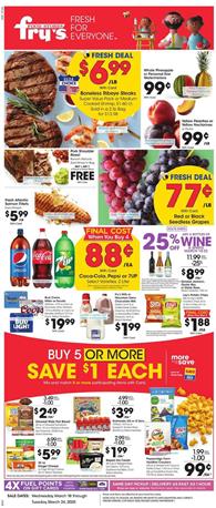 Fry's Weekly Ad Sale Mar 18 - 24, 2020