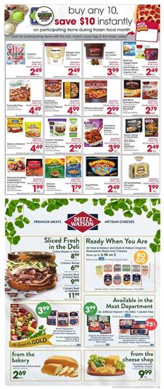 Giant Eagle Ad Buy 10 Save $10 Sale