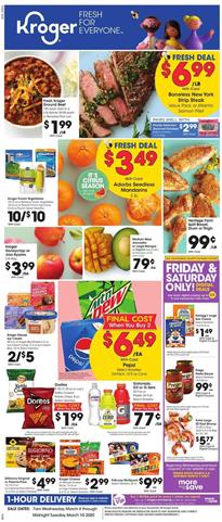 Kroger Ad 5x Digital Coupon Event Mar 4 10 2020
