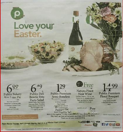 Weekly Ad Previews Apr 1 - 7 and Apr 5 - 11 4 Publix Weekly Ad Preview Apr 1 7 2020