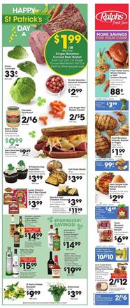 Ralphs Weekly Ad Sale Mar 11 - 17, 2020