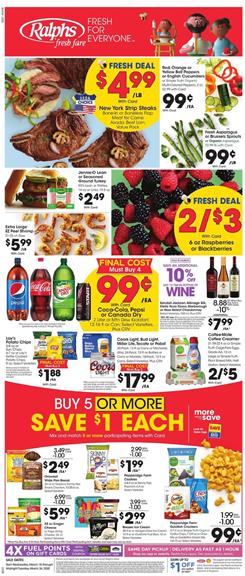 Ralphs Weekly Ad Sale Mar 18 - 24, 2020