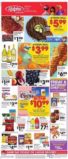 Ralphs Weekly Ad Sale Mar 4 - 10, 2020