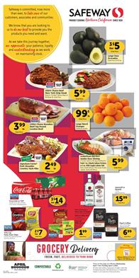 Safeway Weekly Ad Sale Apr 1 - 7, 2020