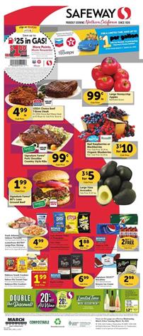 Safeway Weekly Ad Sale Mar 4 - 10, 2020