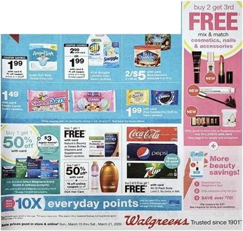 Walgreens Weekly Ad Mar 15 21 2020
