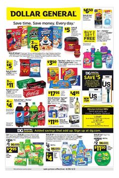 Dollar General Weekly Ad Sale Apr 26 - May 2, 2020