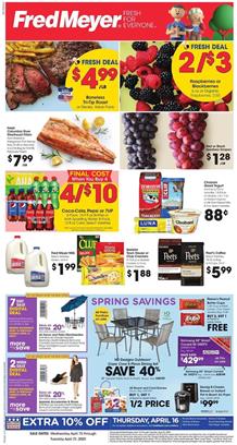 Fred Meyer Ad Fresh Sale Apr 15 21 2020