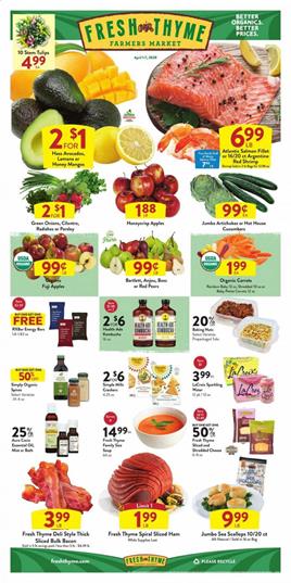 Fresh Thyme Ad Sale Apr 1 7 2020