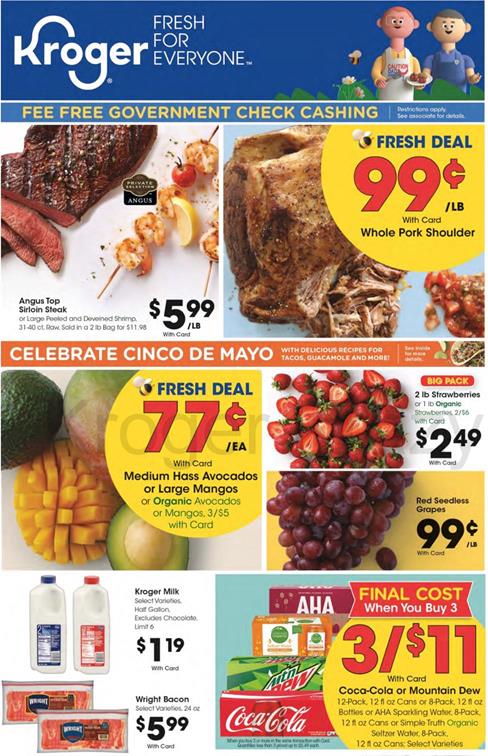 Weekly Ad Preview Apr 29 and May 3, 2020 1 Kroger Weekly Ad Preview Apr 29 May 5 2020