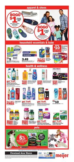 Meijer BOGO Shoe Sale Apr 5 - 11, 2020