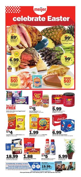 Meijer Weekly Ad Sale Apr 5 - 11, 2020