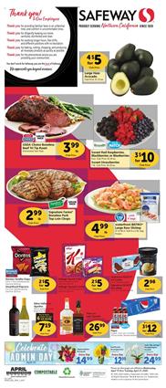 Safeway Weekly Ad Sale Apr 15 - 21, 2020