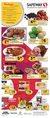 Safeway Weekly Ad Sale Apr 22 28 2020