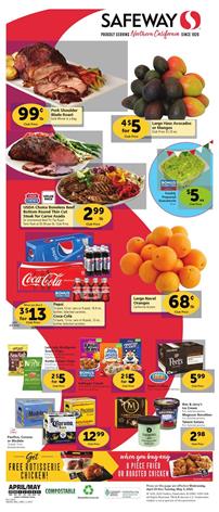 Safeway Weekly Ad Sale Apr 29 - May 5, 2020