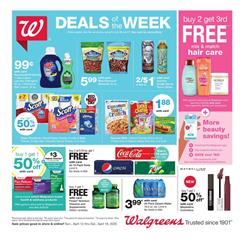Walgreens Ad Sale Apr 12 - 18, 2020