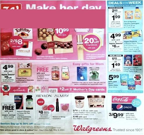 Weekly Ad Preview Apr 29 and May 3, 2020 5 Walgreens Weekly Ad Preview May 3 9 2020
