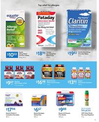 Walmart Health Care Products April 2020