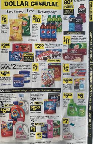 Weekly Ad Preview Jun 3 and Jun 7, 2020 3 Dollar General Weekly Ad Preview May 31 Jun 6 2020