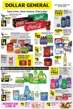 Dollar General Weekly Ad Sale May 10 16 2020