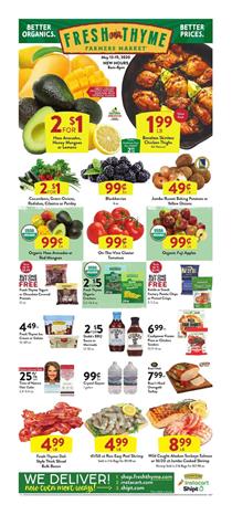 Fresh Thyme Ad Chicken Thighs Sale