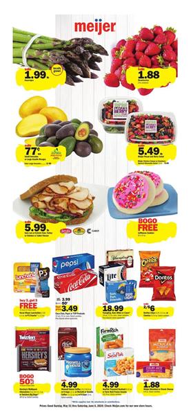 Meijer Weekly Ad Sale May 31 - Jun 6, 2020
