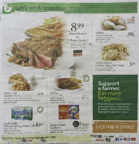 Weekly Ad Previews May 27 and May 31, 2020 1 Publix Weekly Ad Preview May 27 - Jun 2, 2020