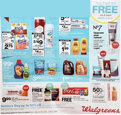 Weekly Ad Previews May 27 and May 31, 2020 5 Walgreens Weekly Ad Preview May 31 - Jun 6, 2020