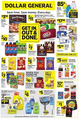 Dollar General Ad Sale Jun 14 - 20, 2020