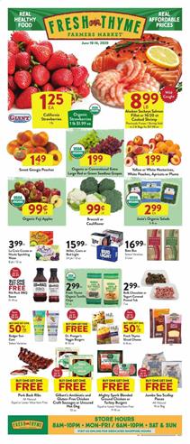 Fresh Thyme Ad Sale Jun 10 - 16, 2020