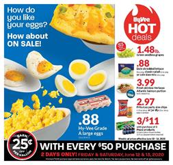 HyVee Egg Deal Jun 10 - 16, 2020