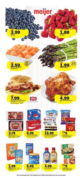 Meijer Ad Grocery Jun 7 - 13, 2020