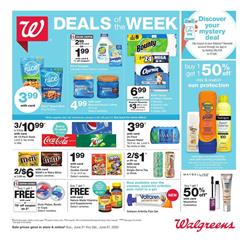 Walgreens Ad Deals Jun 21 - 27, 2020