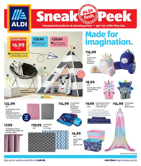 Weekly Ad Previews Jul 22 - 28, 2020 4 ALDI Ad Sneak Peek Preview NY Jul 26 - Aug 1, 2020