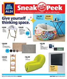 Weekly Ad Previews Jul 15 - 21, 2020 6 ALDI Weekly Ad Sneak Peek Deals Preview Jul 19 25 2020