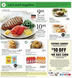 Publix Ad Grocery Sale Jul 8 - 14 , 2020