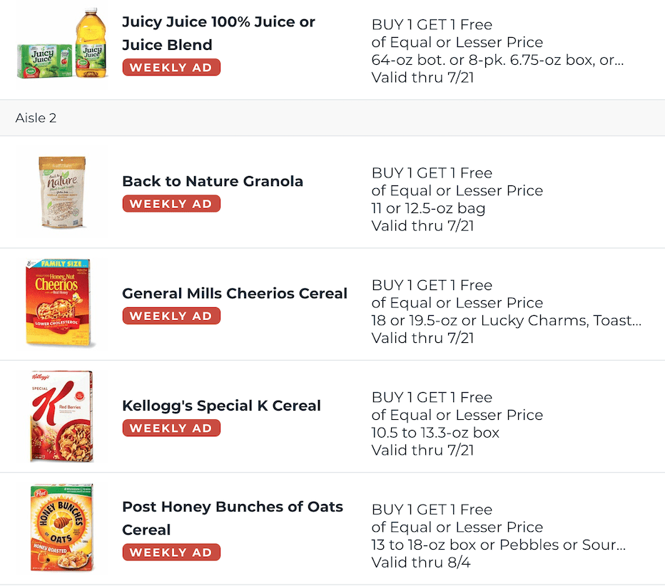 Publix BOGOs Jul 15 - 21, 2020 1 Publix BOGOs Jul 15 - 21, 2020
