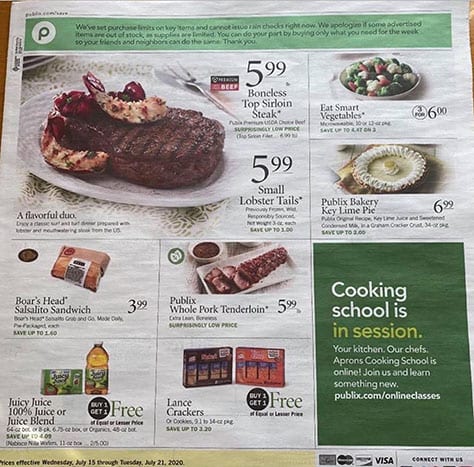 Weekly Ad Previews Jul 15 - 21, 2020 2 Publix Weekly Ad Preview Jul 15 21 2020